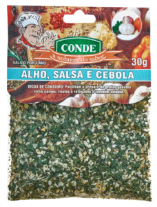 Alho Salsa e Cebola